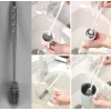 Uzun Saplı Silikon Biberon ve Kavanoz Yıkama Fırçası