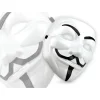 V for Vendetta Maskesi - 12li Paket - Plastik