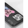 Venco Apple iPhone 11 Uyumlu Cute Desenli Kapak - Siyah