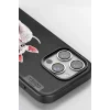 Venco Apple iPhone 16 Pro Max Uyumlu Perma Desenli Kapak - Siyah