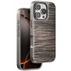 Venco Apple iPhone 16 Pro Uyumlu Wave Kapak - Kahverengi