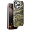 Venco Apple iPhone 16 Pro Uyumlu Wave Kapak - Koyu Kahve