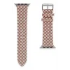 Apple Watch 38mm Uyumlu Karo Motif Kordon - Pembe