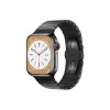 Apple Watch 42mm Uyumlu KR416 Huks Kordon - Siyah