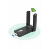 Wifi Alıcı Dual Band Usb 3.0 Adaptör Kablosuz Windows 7/8/10/11