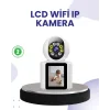 WiFi İç Mekan Kamera 2K Gece Görüşlü Çift Yönlü Görüntü Konuşma Destekli