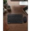 Wireless Klavye Mouse Seti Bluetooth Bağlantılı İnce Tasarım Sessiz Kullanım