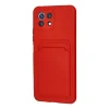 Xiaomi Mi 11 Kılıf Kelvin Kartvizitli Silikon - Kırmızı