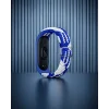 Xiaomi Mi Band 4 Kordon - Mavi-beyaz