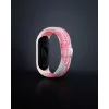 Xiaomi Mi Band 4 Kordon - Pembe Beyaz
