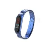 Xiaomi Mi Band 4 Metal Baklalı Kordon (saat Değildir) - Mavi
