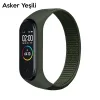 Xiaomi Mi Band 5-4-3  Nylon Kayış Kordon-(5775)