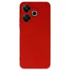 Xiaomi Redmi 13 4g Kılıf First Silikon - Kırmızı