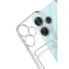 Xiaomi Redmi 13 4g Kılıf Kart Şeffaf Silikon - Şeffaf