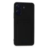 Xiaomi Redmi 13c Kılıf Kelvin Kartvizitli Silikon - Siyah