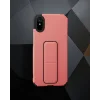 Xiaomi Redmi 9A Kılıf Mega Standlı Silikon - Pudra
