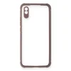 Xiaomi Redmi 9a Kılıf Miami Şeffaf Silikon - Açık Mor