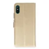 Xiaomi Redmi 9a Kılıf Trend S Plus Kapaklı Kılıf - Gold