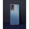 Xiaomi Redmi Note 11 Pro Kılıf Razer Lensli Silikon - Mor