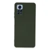 Xiaomi Redmi Note 12 Pro 4g Kılıf Nano İçi Kadife Silikon - Koyu Yeşil