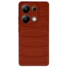 Xiaomi Redmi Note 13 Pro 4g Kılıf Bibercas Silikon Kapak - Kırmızı