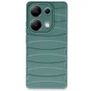 Xiaomi Redmi Note 13 Pro 4g Kılıf Bibercas Silikon Kapak - Koyu Yeşil