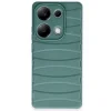 Xiaomi Redmi Note 13 Pro 4g Kılıf Bibercas Silikon Kapak - Koyu Yeşil