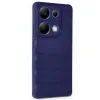 Xiaomi Redmi Note 13 Pro 4g Kılıf Bibercas Silikon Kapak - Lacivert