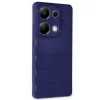 Xiaomi Redmi Note 13 Pro 4g Kılıf Bibercas Silikon Kapak - Lacivert