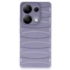Xiaomi Redmi Note 13 Pro 4g Kılıf Bibercas Silikon Kapak - Lila