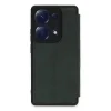 Xiaomi Redmi Note 13 Pro 4g Kılıf Flip Cover - Koyu Yeşil