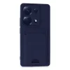 Xiaomi Redmi Note 13 Pro 4g Kılıf Kelvin Kartvizitli Silikon - Lacivert