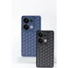 Xiaomi Redmi Note 13 Pro 4g Kılıf Petek Silikon Kapak - Lacivert