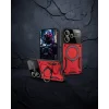 Xiaomi Redmi Note 13 Pro Plus Joy Lens Standlı Kılıf - Kırmızı