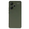 Xiaomi Redmi Note 13 Pro Plus Kılıf Nano İçi Kadife Silikon - Koyu Yeşil