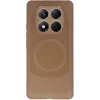 Xiaomi Redmi Note 14 Pro 5g Kılıf Maya Karbon Kapak - Kahverengi