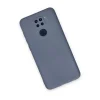 Xiaomi Redmi Note 9 Kılıf Nano İçi Kadife Silikon - Gri