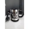 Yazılı Mug Kupa Karıştırıcı Özelliği Ve Paslanmaz Çelik