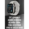 Yeni Nesil Akıllı Saat Arama Cevaplama GPS Takibi Adımsayar NFC Özelliği