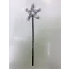 Yıldız Peri Asası Sihirli Değnek Beyaz Ponponlu