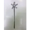 Yıldız Peri Asası Sihirli Değnek Beyaz Ponponlu