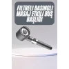 Yüksek Performanslı Masaj Etkili Su Tasarruflu Duş Başlığı Krom Kaplama Uzun Ömürlü