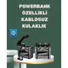 Yüksek Ses Kaliteli Kablosuz Bluetooth Kulaklık Suya Dayanıklı