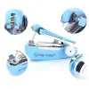 Yumurcak Shop® Spring Come Mini Kolay Seyehat ve Ev Tipi El Dikiş Dikme Makinası
