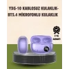 YXG10 Kablosuz Kulaklık – Bluetooth 5.4, Dokunmatik, LED Ekranlı Şarj Kutusu
