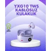 YXG10 Kablosuz Kulaklık – Bluetooth 5.4 Dokunmatik LED Ekranlı Şarj Kutusu