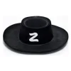 Zorro Şapka Maske Set Yetişkin