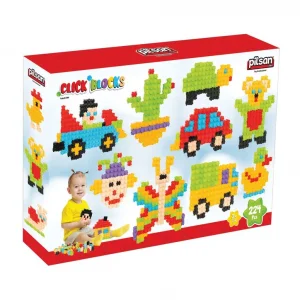 03 296 Çıt Çıt Bloklar 224 Parça -NessiWorld Oyuncak