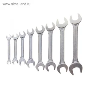 1. Kalite Çift Açık Ağızlı 8li Anahtar Seti