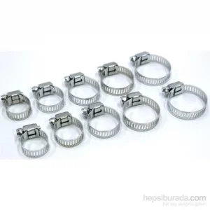 10 Değişik Kelepçe Seti Clamp Set